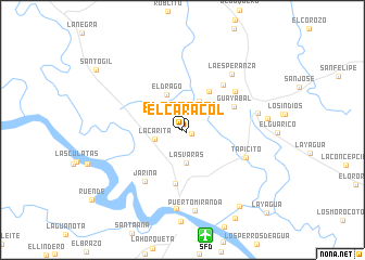 map of El Caracol