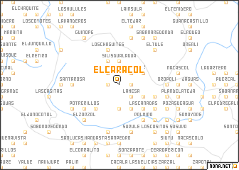 map of El Caracol