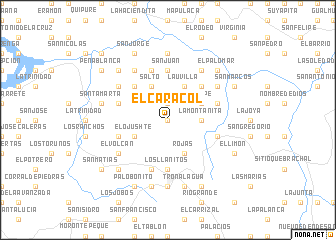 map of El Caracol