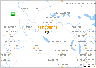 map of El Caracol