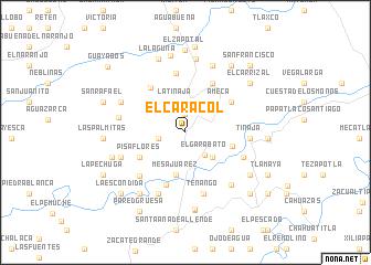 map of El Caracol