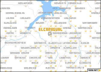 map of El Caragual