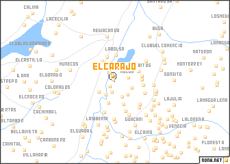 map of El Carajo