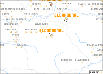 map of El Carbonal