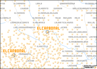 map of El Carbonal