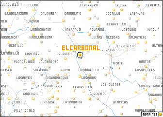 map of El Carbonal