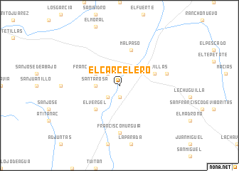 map of El Carcelero