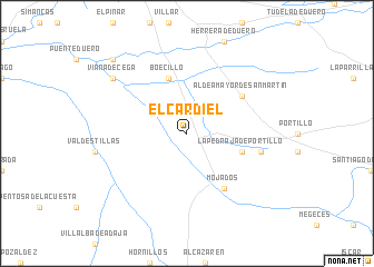 map of El Cardiel