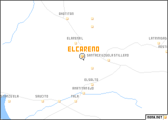 map of El Careño