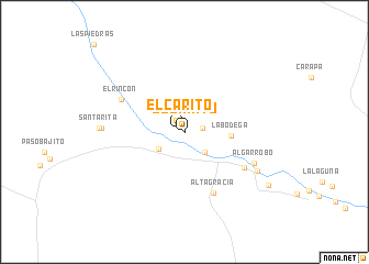 map of El Carito