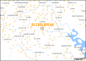 map of El Carlanche