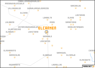 map of El Carmen