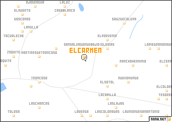 map of El Carmen