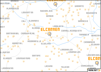 map of El Carmen