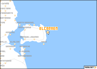 map of El Carmen