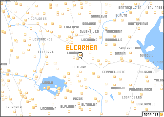 map of El Carmen