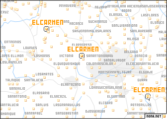 map of El Carmen