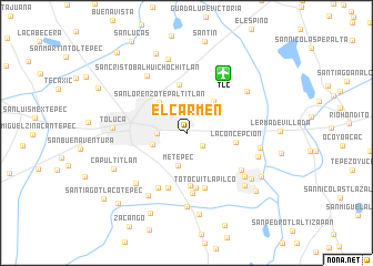 map of El Carmen