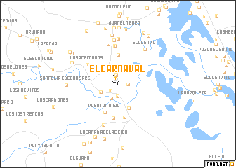 map of El Carnaval
