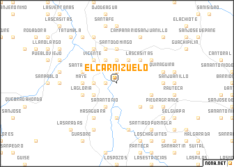 map of El Carnizuelo