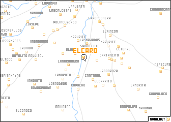 map of El Caro