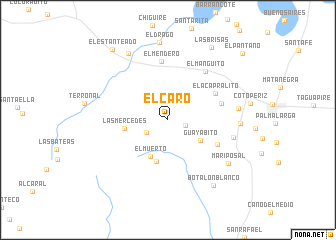 map of El Caro