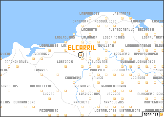 map of El Carril