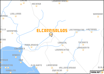 map of El Carrisal Dos