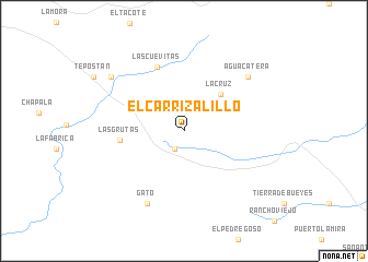 map of El Carrizalillo