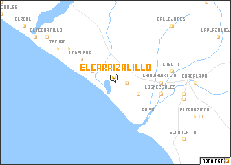 map of El Carrizalillo