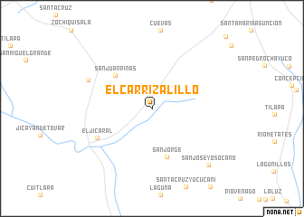 map of El Carrizalillo