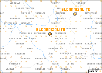 map of El Carrizalito