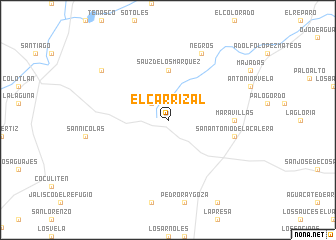 map of El Carrizal