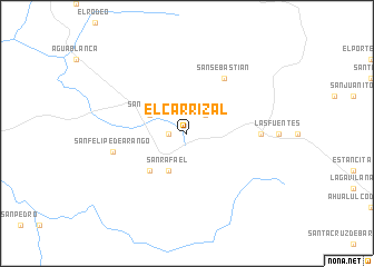 map of El Carrizal