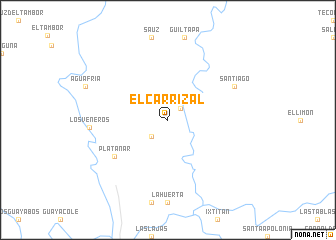 map of El Carrizal