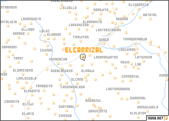 map of El Carrizal