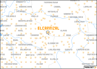 map of El Carrizal