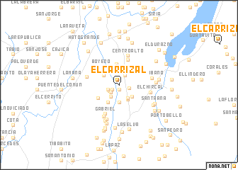 map of El Carrizal