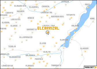 map of El Carrizal