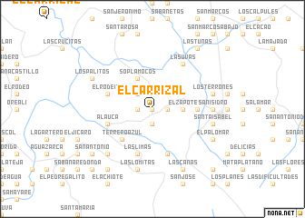 map of El Carrizal