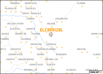 map of El Carrizal