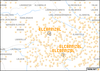 map of El Carrizal