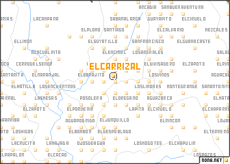 map of El Carrizal