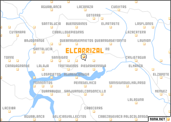 map of El Carrizal