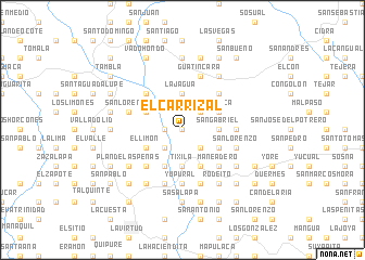 map of El Carrizal