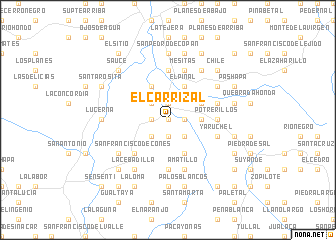 map of El Carrizal