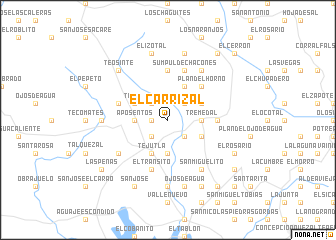 map of El Carrizal