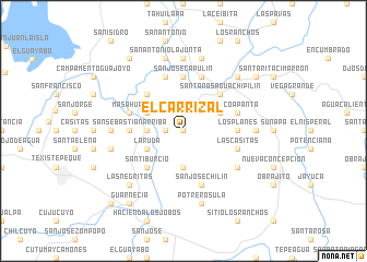 map of El Carrizal