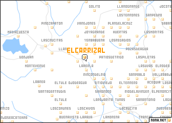 map of El Carrizal
