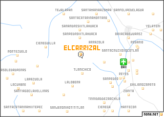 map of El Carrizal